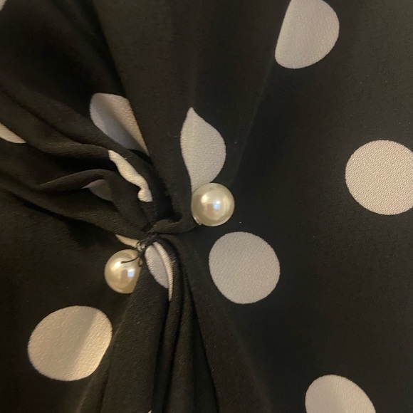 Tristan polka dotcocktail dress - Picture 6 of 7